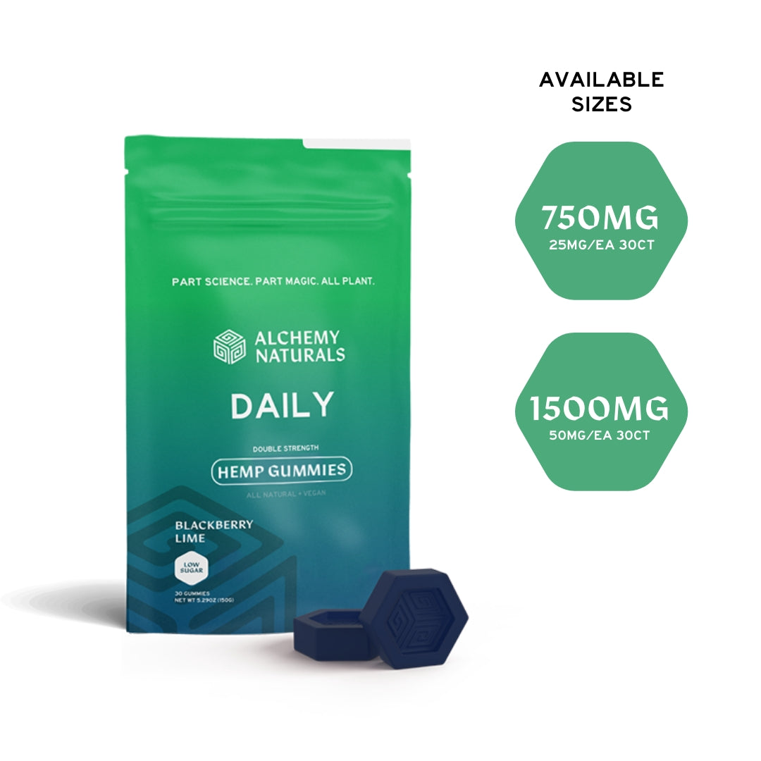 Hemp Gummies for Daily Support - Full-Spectrum