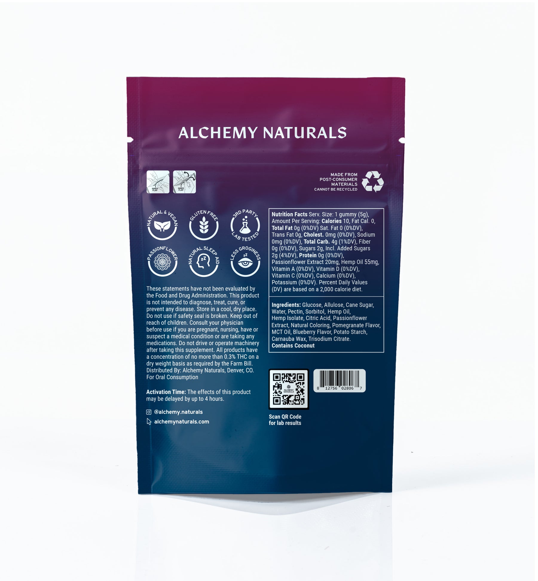 Hemp Gummies For Sleep - Full Spectrum